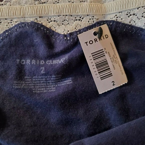 Torrid Curve NWT Plus Size 2 (18/20) Hipster Panty Abominable Snowman Yeti Rare - Picture 7 of 10